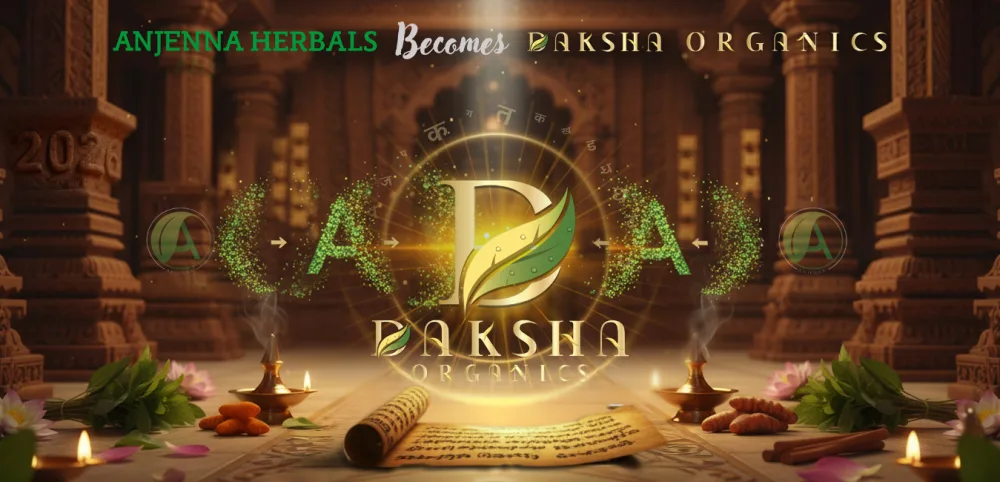 Anjenna Herbals becomes Daksha Organics